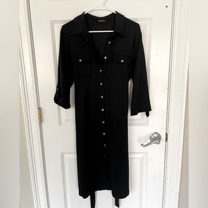 J McLaughlin Black Brynn Dress